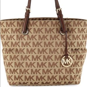 Michael Kors Tote Beige/Brown Authentic